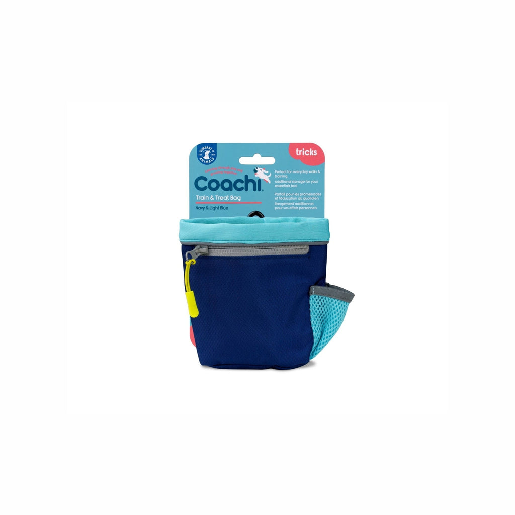 Coachi Train & Treat Bag With Draw String Closure Blue/Navy Regular