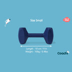 Coachi Train & Play Dumbbell Navy Small