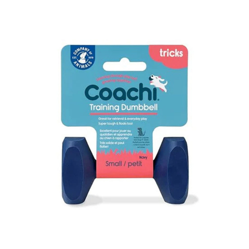 Coachi Train & Play Dumbbell Navy Small