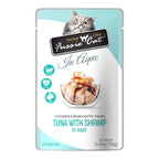 Fussie Cat Premium Tuna with Shrimp in Aspic 2.47oz. Pouch