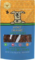 Honey I'm Home Dog Buffalo Tripe Streaks 3.17oz.