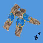 Honey I'm Home Dog Natural Honey Coated Buffalo Braided Gullet Sticks - 50 Count