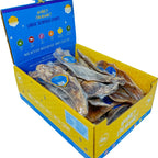 HONEY I'M HOME DOG NATURAL WATER BUFFALO LARGE SCAPULA STRIPS 35CT BULK