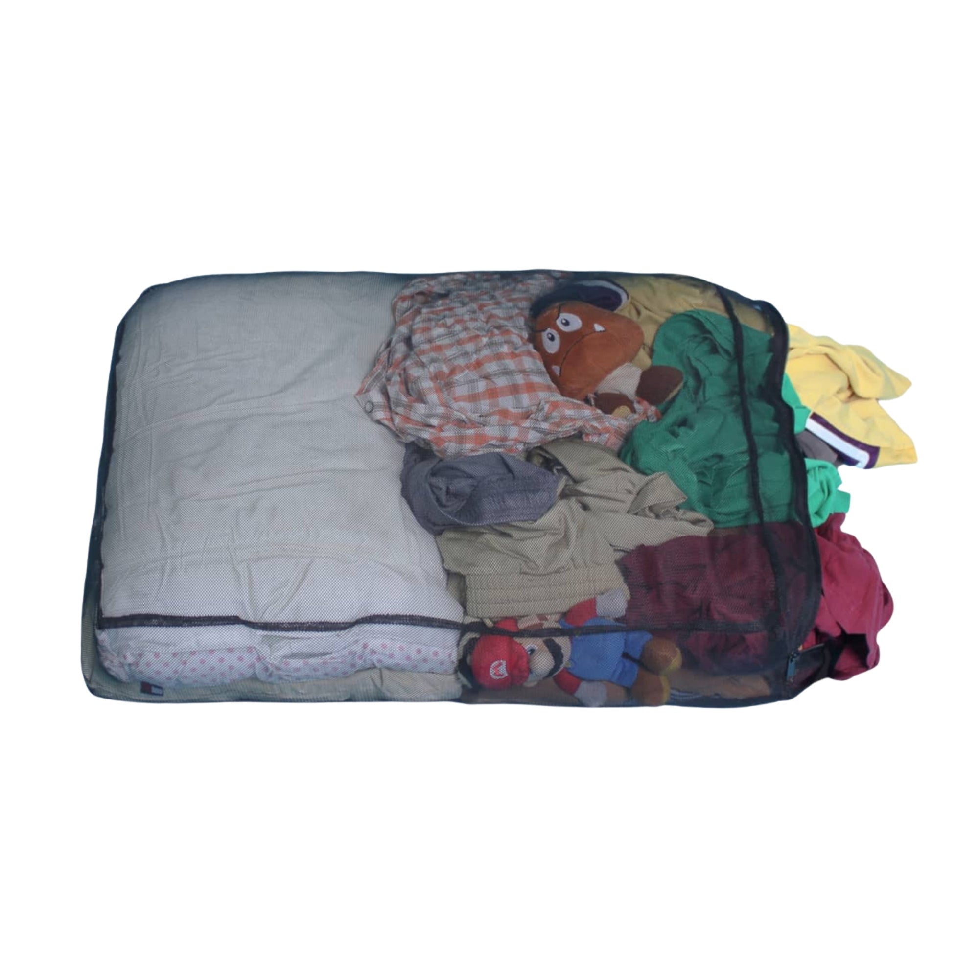 Molly Mutts Dog Stuff Sack Black Small 15-30lbs. 22" x 27" x 5"
