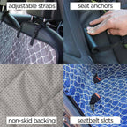 Molly Mutts Dog Cat Car Seat Cover River