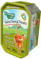 Emerald Pet Feline Dental Cat Treats Tuna 11oz