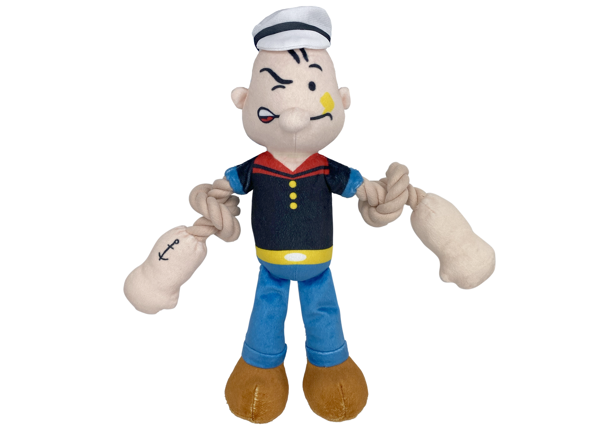 Multipet Popeye with Rope Arms 12 Inch