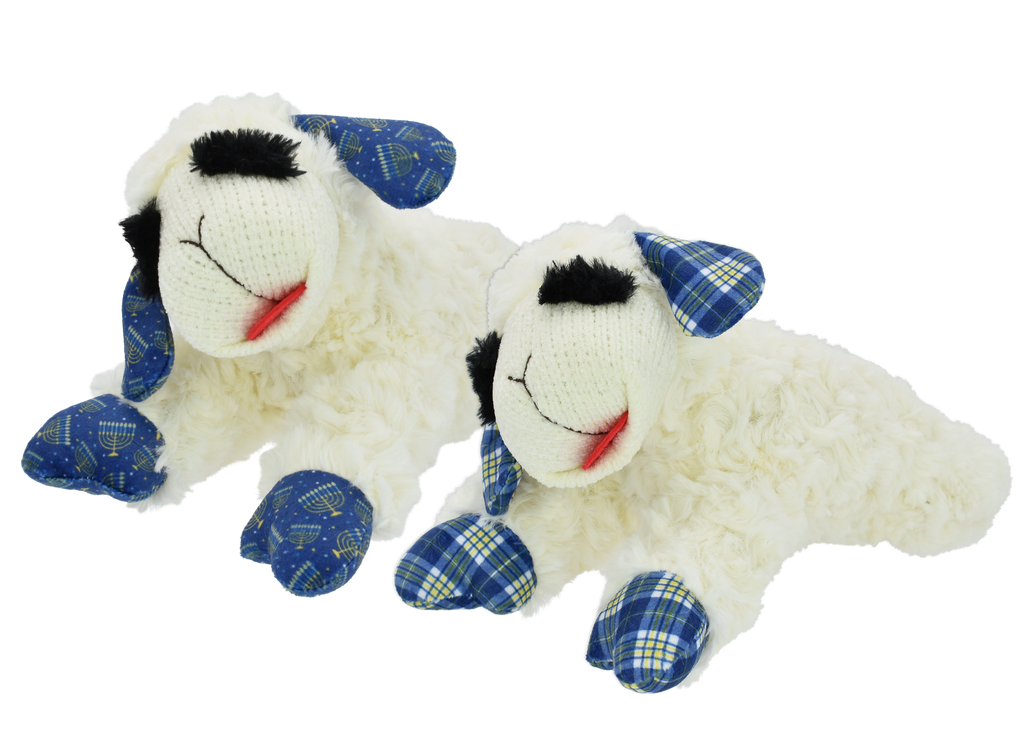 Multipet Lamb Chop Hanukkah 10.5Inch Assorted Styles Each sold separate