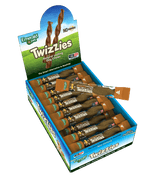Emerald Pet Twizzies Dog Treat Peanutty 6inch/30count