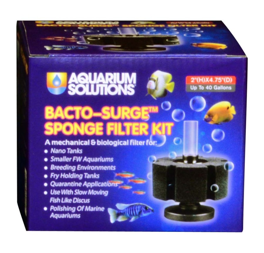 Aquarium Solutions Bacto-Surge Sponge Filter 40gal