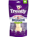 Treatly 100% USA Beefhide Bone with Header Card Natural 7in. 1 Pk