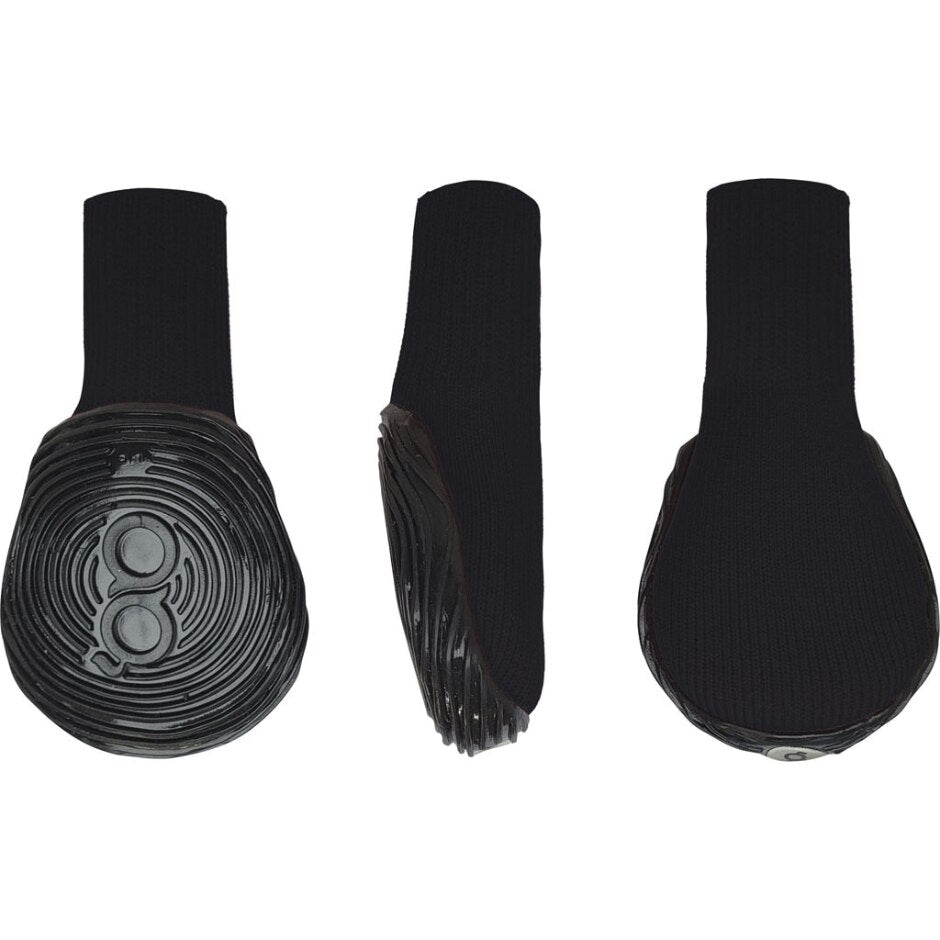 Goo-Eez Monochromez Dog Boots Black XLarge 2Pk