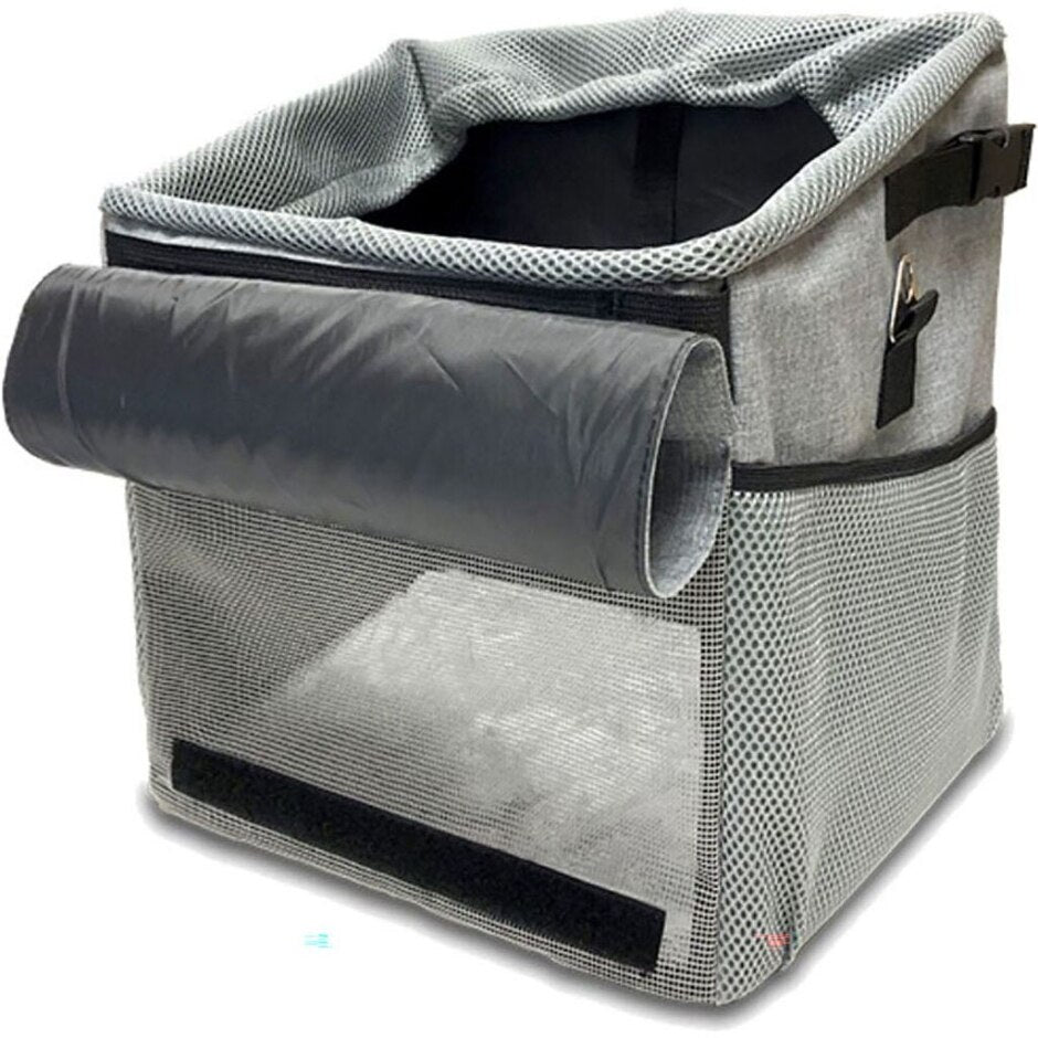 Goo-Eez 2 In 1 Bike Basket & Back-Pack Carrier Gray One Size