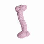 Snugarooz Lil Baby Bone Eco TPR  Dog Toy Pink 4.25in.