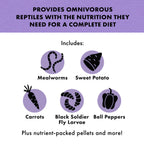 Zilla Medley Diet Omnivore Mix Omnivore Mix, 1ea/4 oz