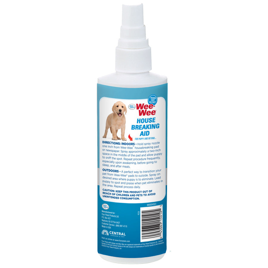 Four Paws WeeWee Housebreaking Aid Puppy  Dog Potty Training Spray 1ea/8 oz