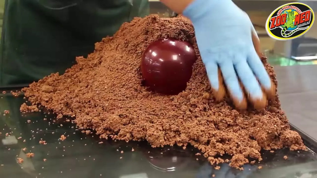 Zoo Med Excavator Clay Burrowing Substrate Brown, 1ea/10 lb