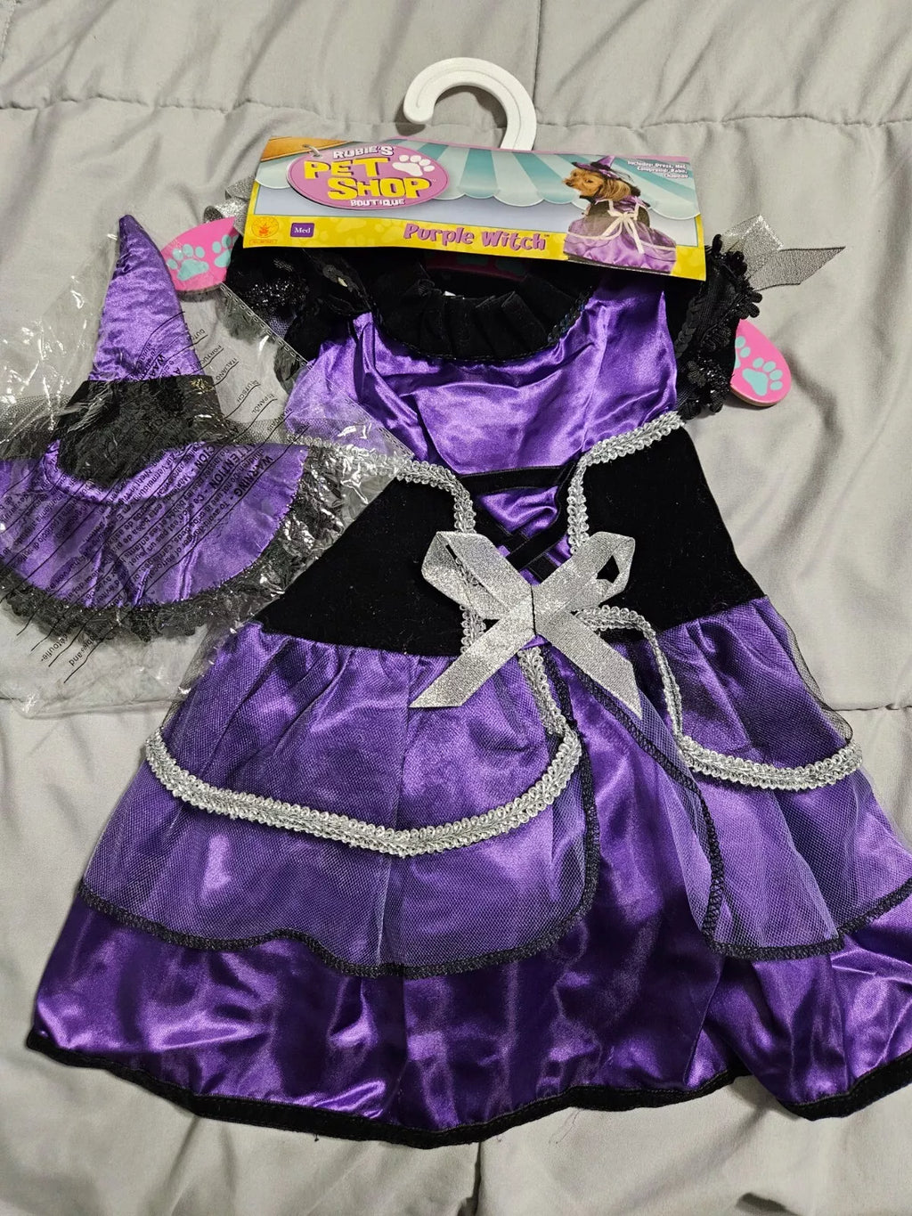 Rubies Purple Witch Pet Costume M