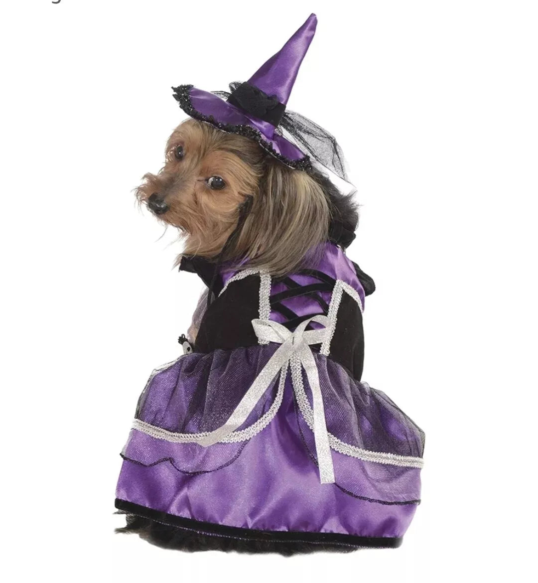 Rubies Purple Witch Pet Costume M