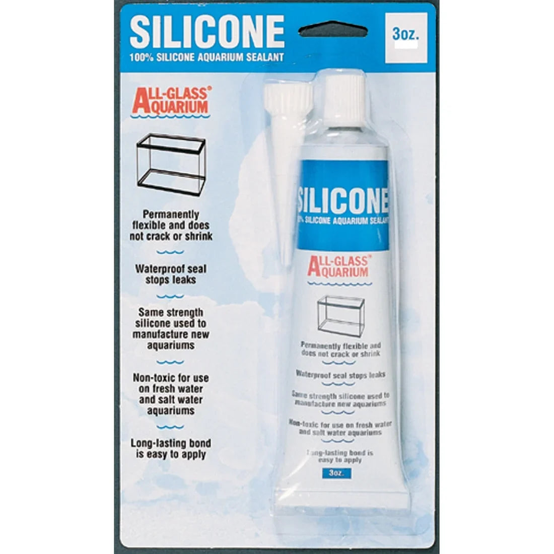 Aqueon Silicone Clear Sealant 3 oz