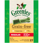 Greenies Grain Free Dog Dental Treats Regular Original 1ea/27 oz, 27 ct