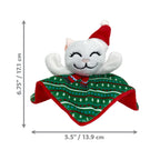 KONG Holiday Crackles Cat Toy Santa Kitty 1ea/One Size